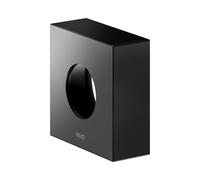 Rosace de rallonge KEUCO pour robinetterie thermostatique encastrée, forme de rosace carrée, 59553370282, Couleur: Noir Mat