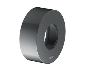Rosace de rallonge KEUCO pour robinetterie thermostatique encastrée, forme de rosace ronde, 59553130281, Couleur: Chrome noir brossé