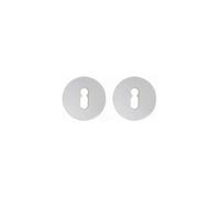 Rosace de serrure NORMBAU 0247110 Gris Manhattan 67 - paire nylon brillante pour cylindre européen