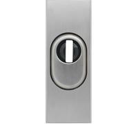 Rosace de sûreté - Abus - RSZS316 F1 EK - Anti-perçage - Acier spécial - Gris