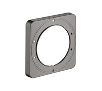 Rosace d'extension Hansgrohe AXOR 172 x 172 mm, 98860330, couleur : noir poli