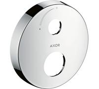 rosace d'extension Hansgrohe AXOR, ronde, 2 trous, avec flèche de régulation ...