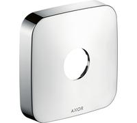 Rosace d'extension Hansgrohe AXOR, softsquare, 1 trou, 14971000, couleur : ch...