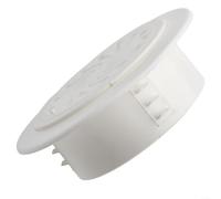 Rosace en plastique avec fonction de ventilation pour ouvertures AC en polypropylène résistant à l'humidité (80 mm)