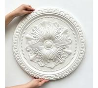 Rosace en stuc 45,5 cm - Rosace de plafond en polyuréthane - Décoration