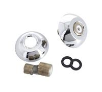 Rosace et colonnette excentrée double mâle 20/15 - - R09-P002