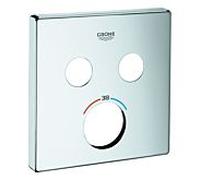rosace Grohe 49039 49039000 SmartControl UP-THM avec 2 ASV chromé