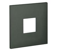 Rosace Grohe carrée 250x205mm Hard Graphite Brossé 48430AL0