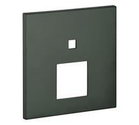 Rosace Grohe carrée, pour Inverseur 2 voies 250x205mm Hard Graphite Brossé 48431AL0