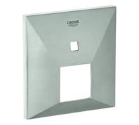 Rosace Grohe carrée pour Mitigeur monocommandé inverseur 2 voies Supersteel