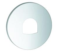 Rosace Grohe ronde 1 trou Chromé