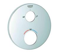 Rosace Grohe Thermostat Bath 2 trous Chromé