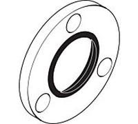 rosace hansgrohe pour Quattro / Trio Stop chromé 13936000 Diamètre 10,8cm