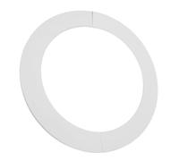 Rosace Mm Abs Ronde Blanche de Plomberie Réparation de 180 pour Trou Mural
