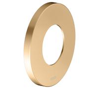 Rosace murale KEUCO surdimensionnée pour robinets et mitigeurs thermostatiques de douche encastrés, ronde, 59553, 59556250091, Couleur: Laiton brossé