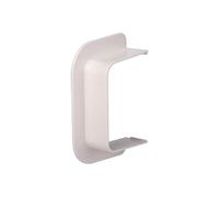 Rosace murale plastique rigide beige - Largeur goulotte (mm) 110 - CBM