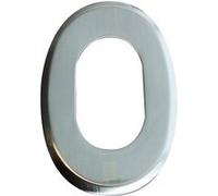 Rosace ovale SALOME satin nickelé SGN2 - HERACLES - D-807ROO-SN Nickelé