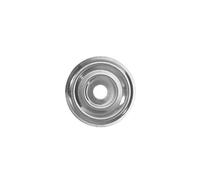 Rosace plate pour patte à vis - diamètre 25 mm - 20 pièces - RP FISCHER