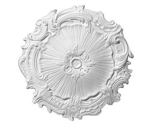 Rosace polystyrène Eleonora ø44 cm blanc