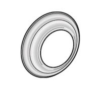 Rosace poujoulat de proprete int/ext chrome pgi diam 60