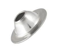 Rosace pour patte à vis hauteur 14mm boite de 100 Scell-it