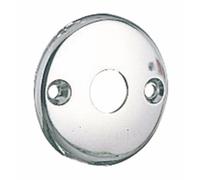 Rosace pour poignée - diamètre 50 mm - trou de 14 mm - alu chromé VACHETTE