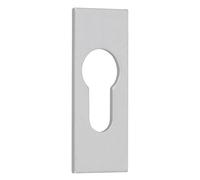 Entrée de cylindre - adhésive - aluminium argent - épaisseur 3 mm ARGENTA