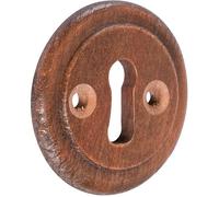 Rosace ronde bois noyer - Clé L - Dubois ind