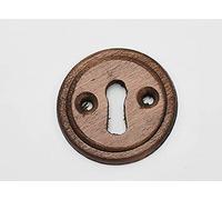 Rosace Ronde, Clé L, 50mm, Noyer