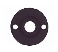 Rosace ronde clé L pour clé simple - fer époxy noir - 970 BOUVET