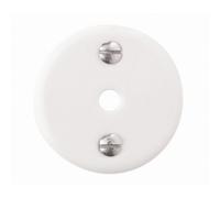 Rosace ronde décondamnation - porcelaine blanche - 48 mm MÉRIGOUS