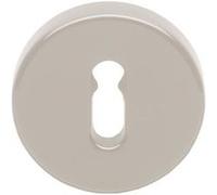 Rosaces clé L pour clé simple - nylon - blanche RAL 9016 - ZD NORMBAU