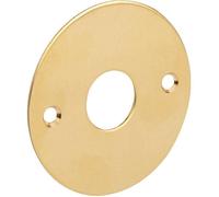 Rosace ronde plate poli (l'unité) Duval Fonction Bec de cane