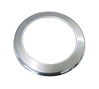 Rosace ronde poêle à granulés chaudière à granulés en acier inoxydable D. 230 mm.