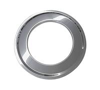 Rosace ronde poêle à granulés chaudière à granulés en acier inoxydable D. 80 mm.