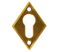 Rosace simple de style LV 102 laiton vieilli cylindre européen BOUVET 52240