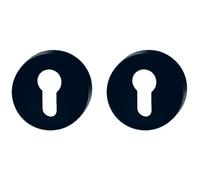 Rosaces clé I pour cylindre - polyamide - série 111 - Noir HEWI