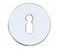 rosaces condamnation à voyant - nylon - gris foncé RAL 7043 - ZD NORMBAU