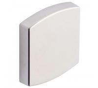 Rosaces de fonction pour poignées de porte Muze, Artis et Scult - gris chromé velours - borgne VACHETTE