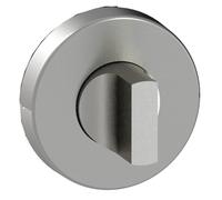 Rosaces - LINOX - VACHETTE - Inox brossé - Diamètre 52 mm - Paire à condamnation