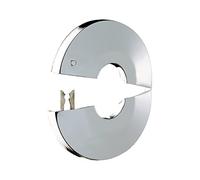 rosaces ouvrantes - diamètre 16 mm - chromées - lot de 2 - delabie 824016.2p