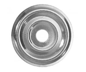 Rosaces plates - acier zingué - 100 pièces - diamètre 32 mm FISCHER