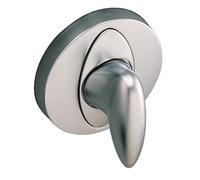 Rosaces rondes clé I pour cylindre - alu chromé miroir - Sillage VACHETTE