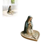 Rosaire de la Vierge Marie, élégant chapelet de prière Notre-Dame, cadeau religieux, cadeau catholique, convient pour la chambre à coucher, le salon, le bureau, la décoration de bureau, convient
