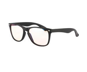 -ROSALBA-Lunette anti lumiere bleu rectangle noire Mixy - Noir