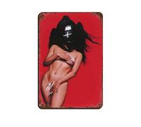 Rosalía A Motomami + album de musique vintage en métal pour pub, club, café, bar, décoration murale rétro 20 x 30 cm