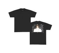 ROSALÍA T-Shirt Unisexe pour Adulte avec Logo Merch Lux Noir, Noir, Taille XL