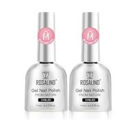 ROSALIND Gel Construction Ongle UV 2 Pièces 11ML Builder Nail Gel Set | Gel De Construction Ongle pour Nail Renforcement, Réparation, UV/LED Builder Nail Gel Consruction pour Nail Art Manucure
