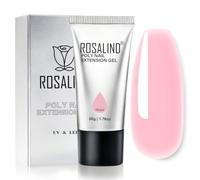 ROSALIND Gel de Construction Ongles Polyongle Rose 50ml Acrygel UV | UV LED pour Extension d'Ongles, réparer ongles cassés, DIY à la Maison&Salon, Cadeau pour les Amateurs d'Ongles