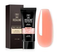 ROSALIND Gel d'extension d'ongles Poly Nude 80ml Gel Acrylique Extension | UV LED Vernis à ongles Gel Construction Extenson Renforcement Pour débutants et professionnels, salon et maison